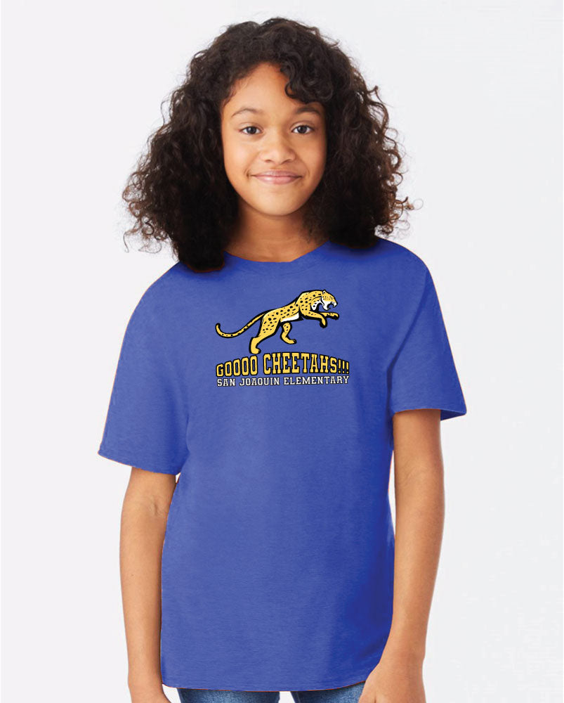 YOUTH-Goooo Cheetahs T-shirt Blue