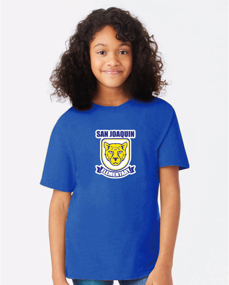 YOUTH-SJE Logo T-shirt Blue