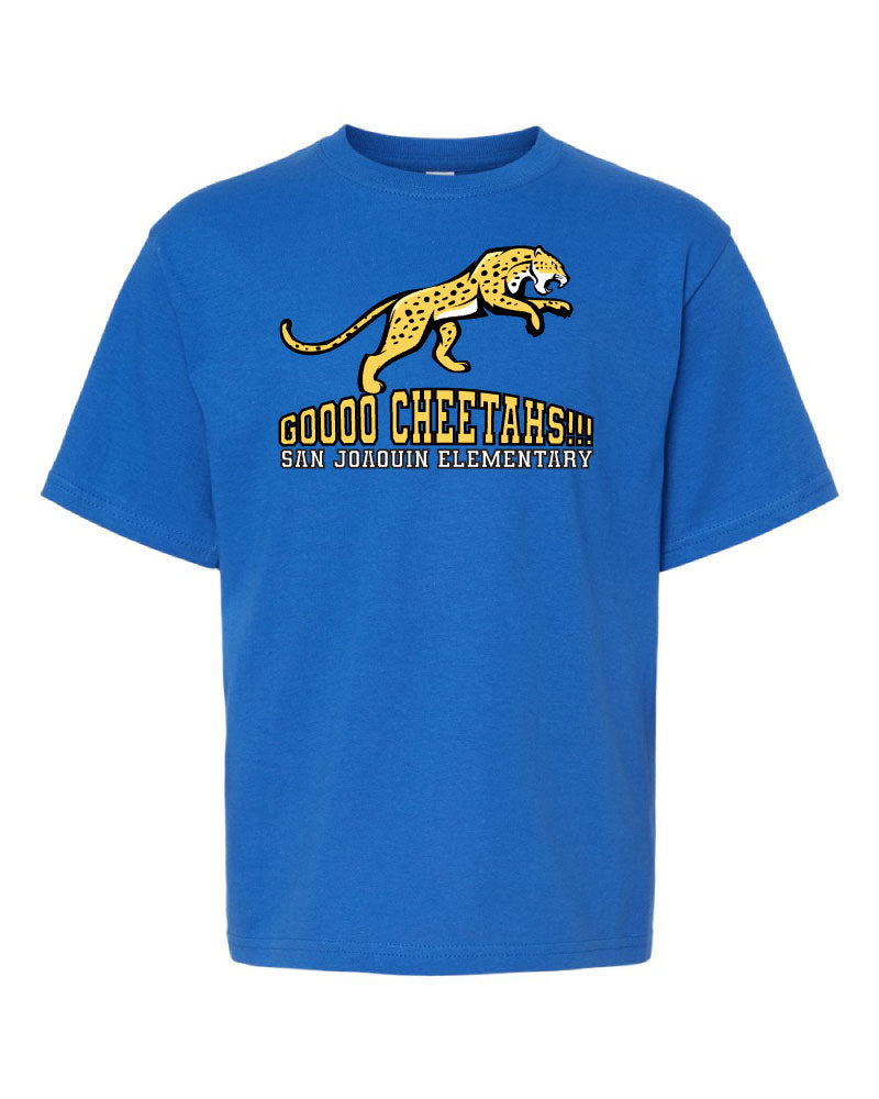 YOUTH-Goooo Cheetahs T-shirt Blue
