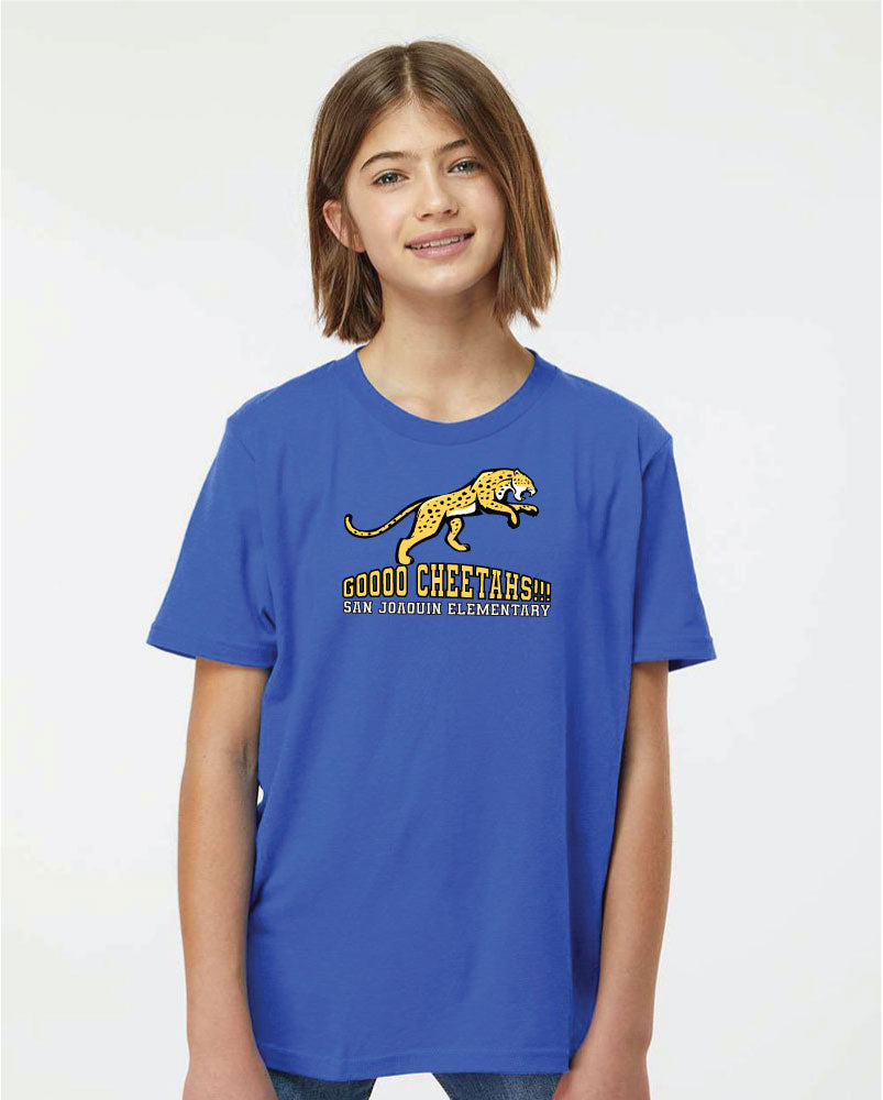 YOUTH-Goooo Cheetahs T-shirt Blue