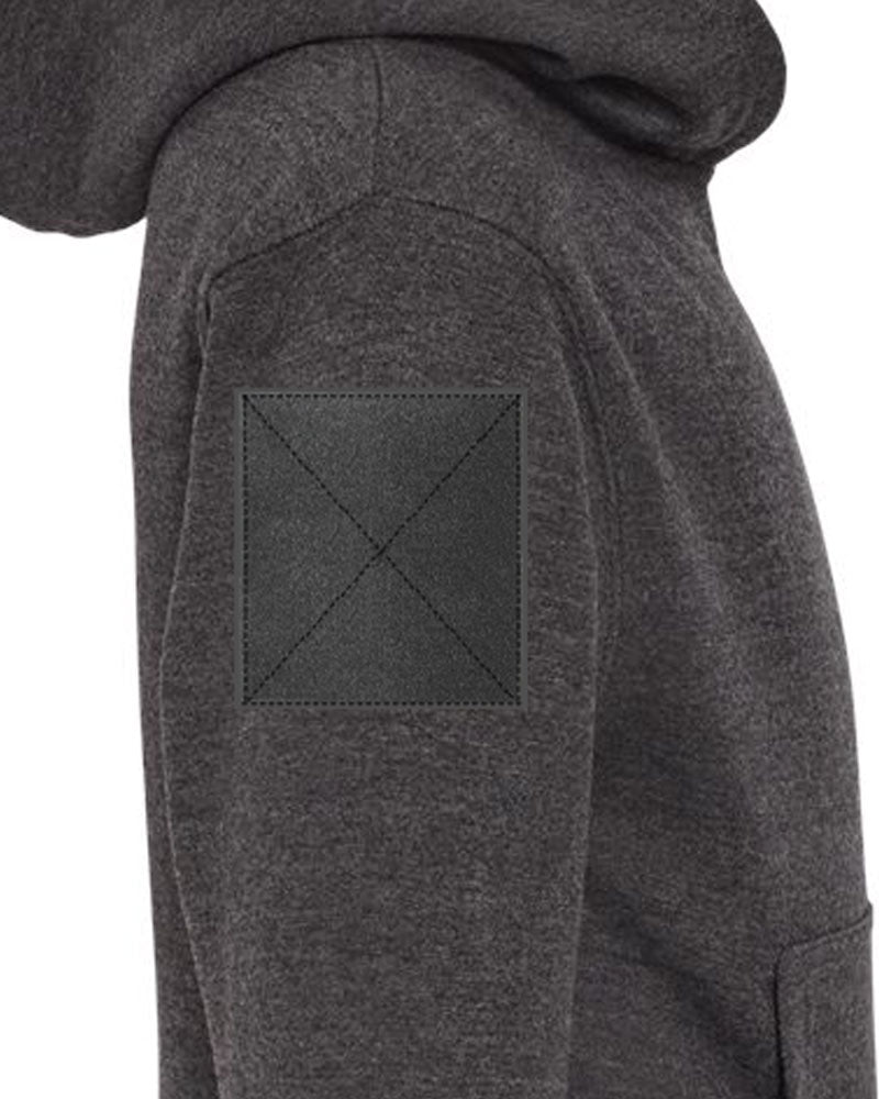 PatchX Pullover Hoodie Charcoal Grey