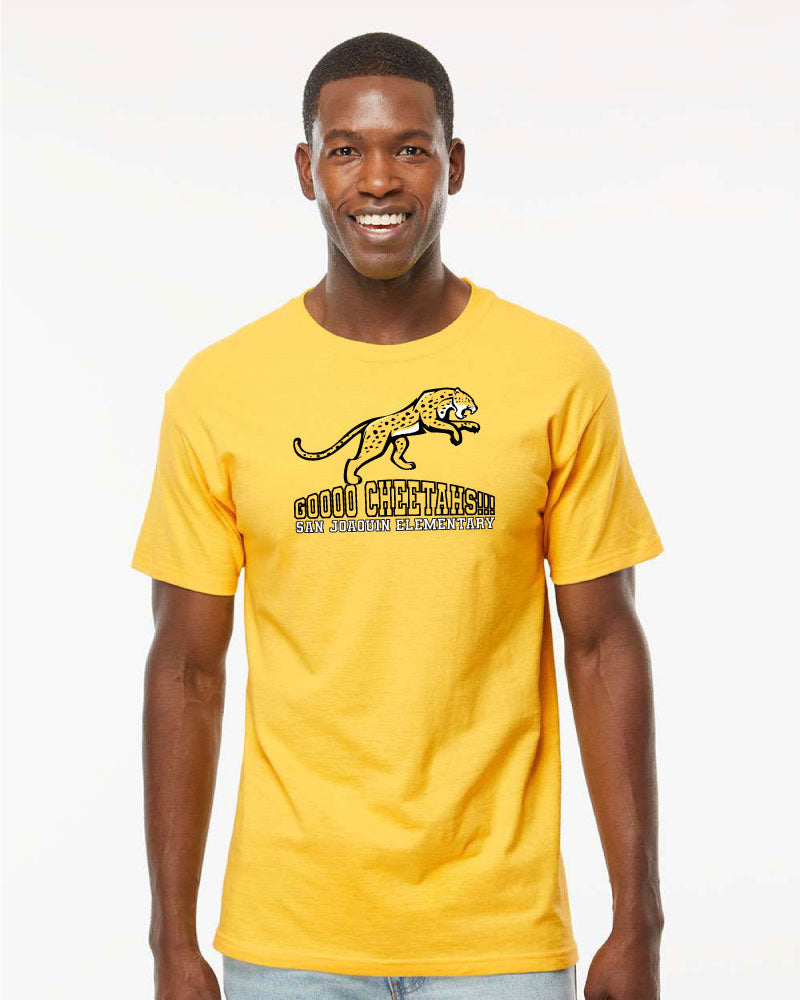 ADULT-Goooo Cheetahs T-shirt Yellow