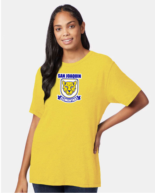ADULT-SJE Logo T-shirt Yellow