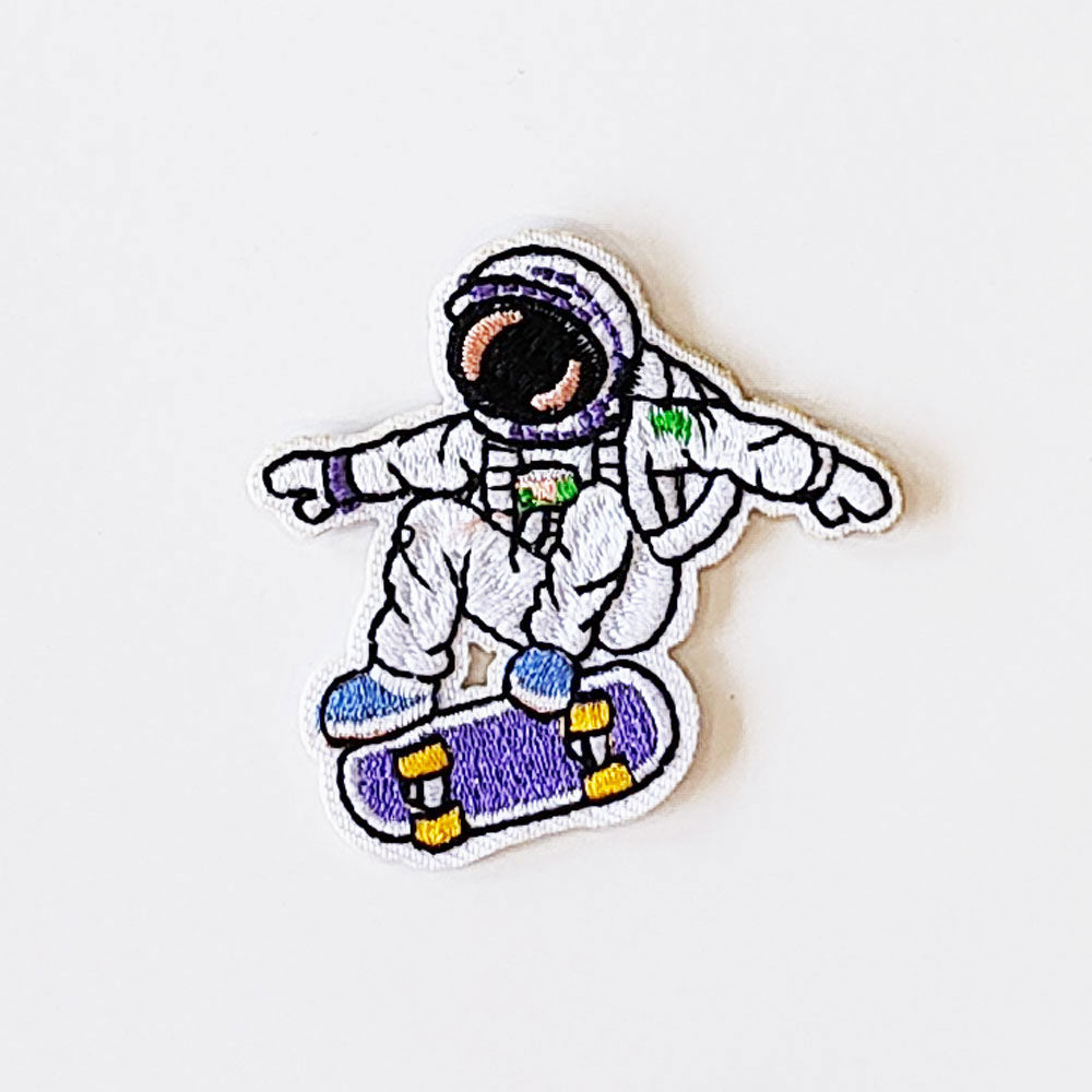 Skateboarding Astronaut