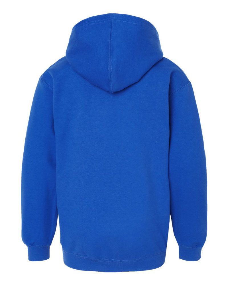 YOUTH-SJE Logo Pullover Hoodie Blue