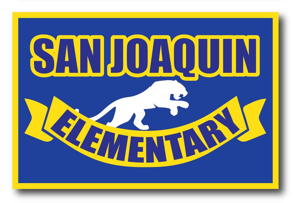 San Joaquin Elementary Patch-Blue