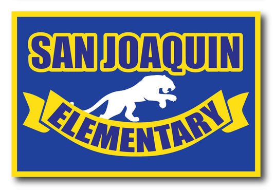 San Joaquin Elementary Patch-Blue