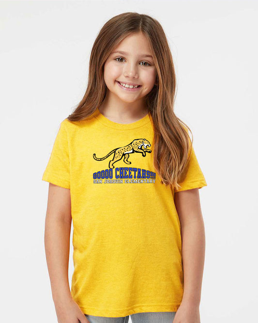 YOUTH-Goooo Cheetahs T-shirt Yellow