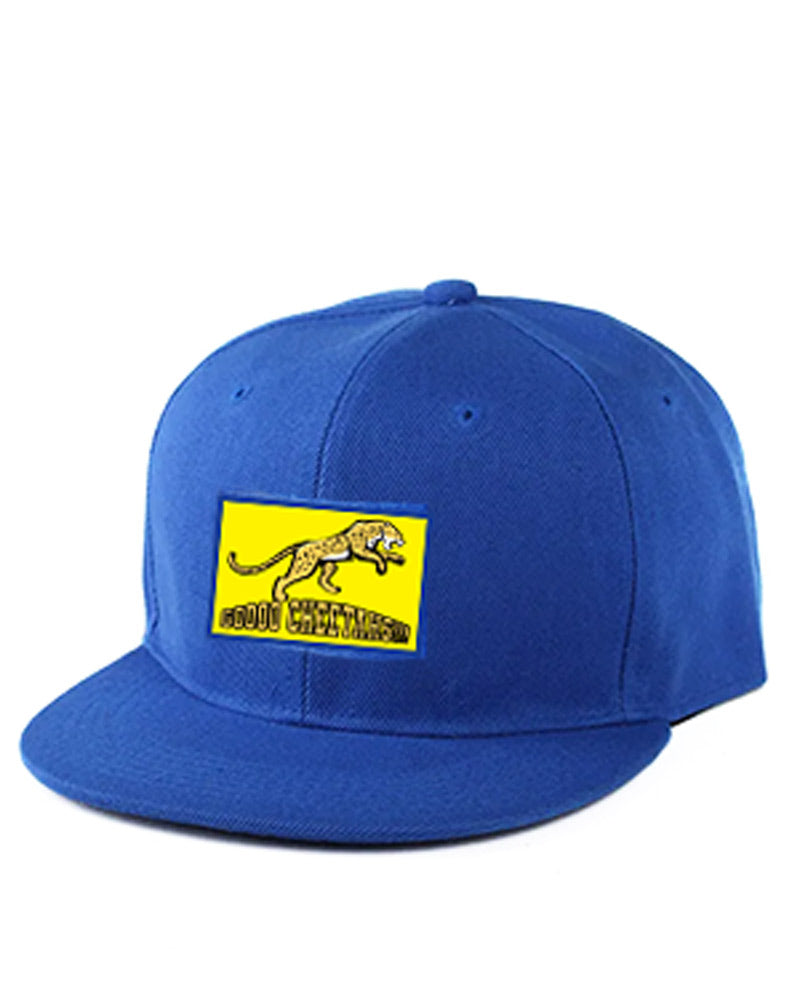 YOUTH Hat with Velcro Loop Zone in Blue