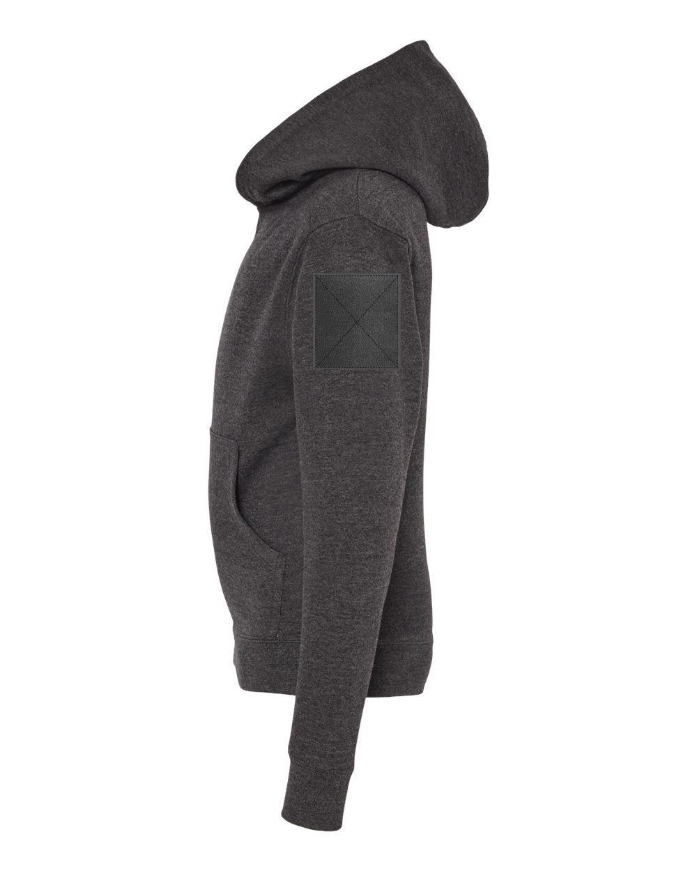 PatchX Pullover Hoodie Charcoal Grey