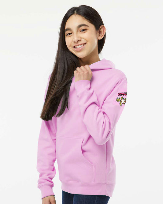 PatchX Pullover Hoodie Light Pink