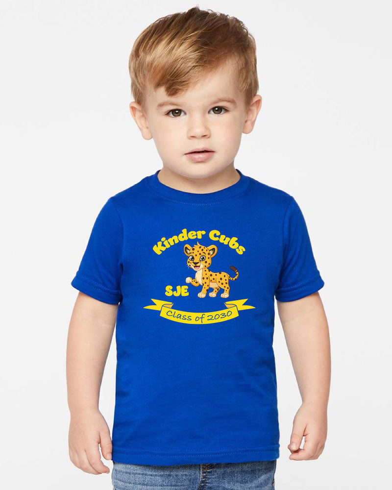 YOUTH-Kinder Cub Class of 2030 T-shirt Blue