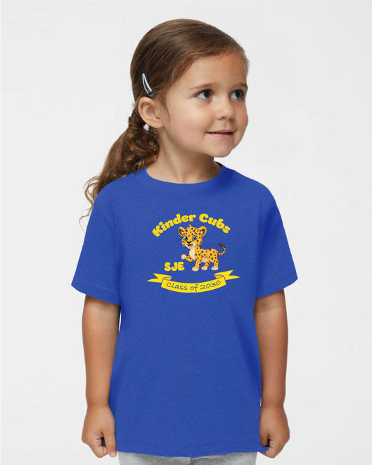 YOUTH-Kinder Cub Class of 2030 T-shirt Blue