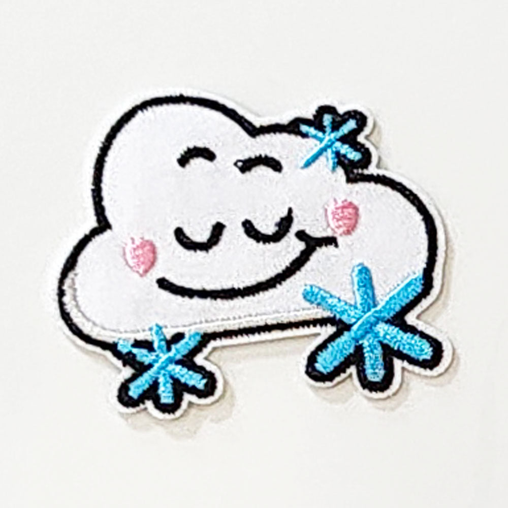 Smiley Snow Cloud