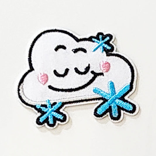 Smiley Snow Cloud