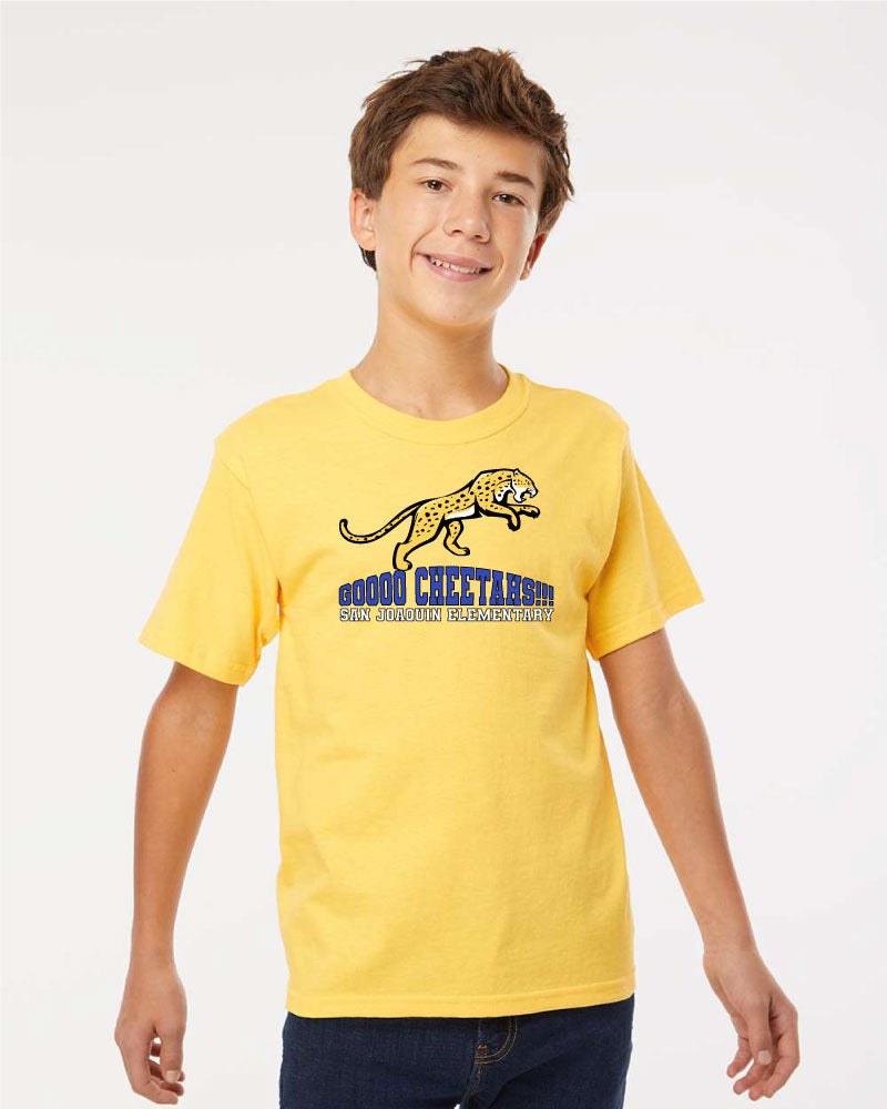 YOUTH-Goooo Cheetahs T-shirt Yellow