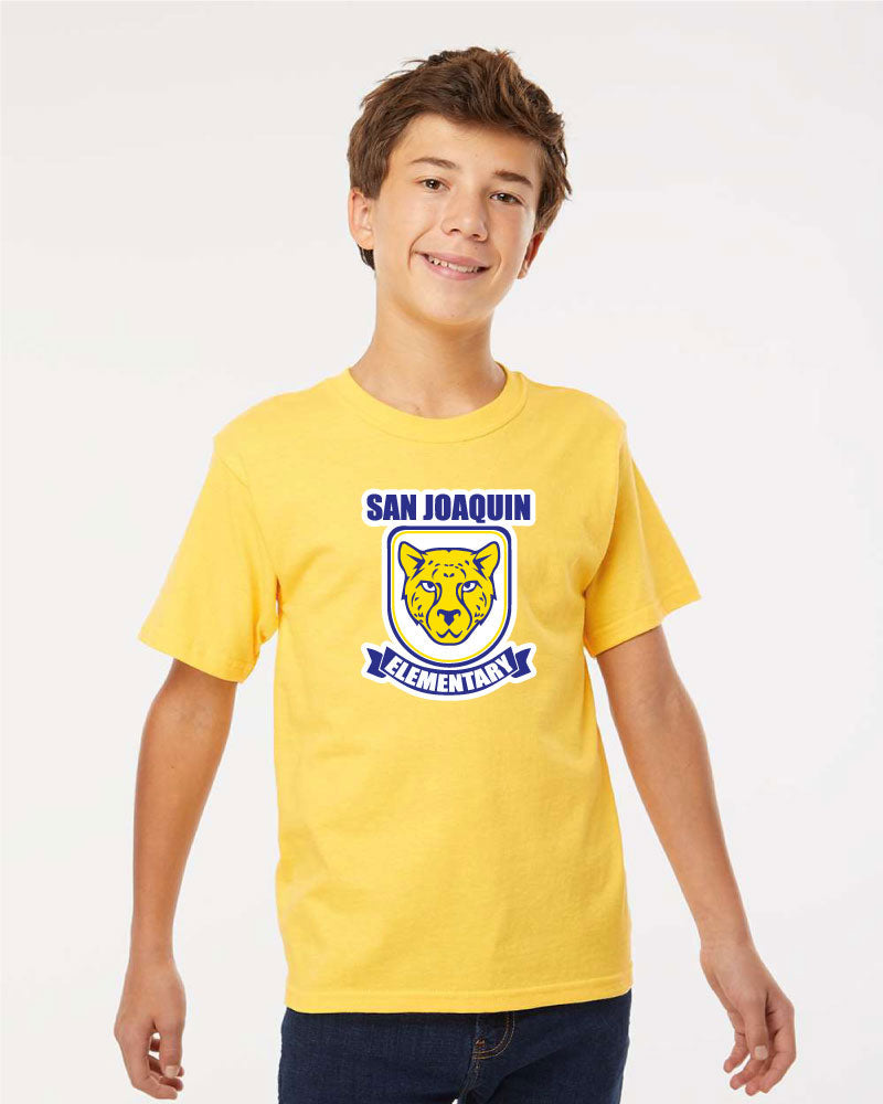 YOUTH-SJE Logo T-shirt Yellow