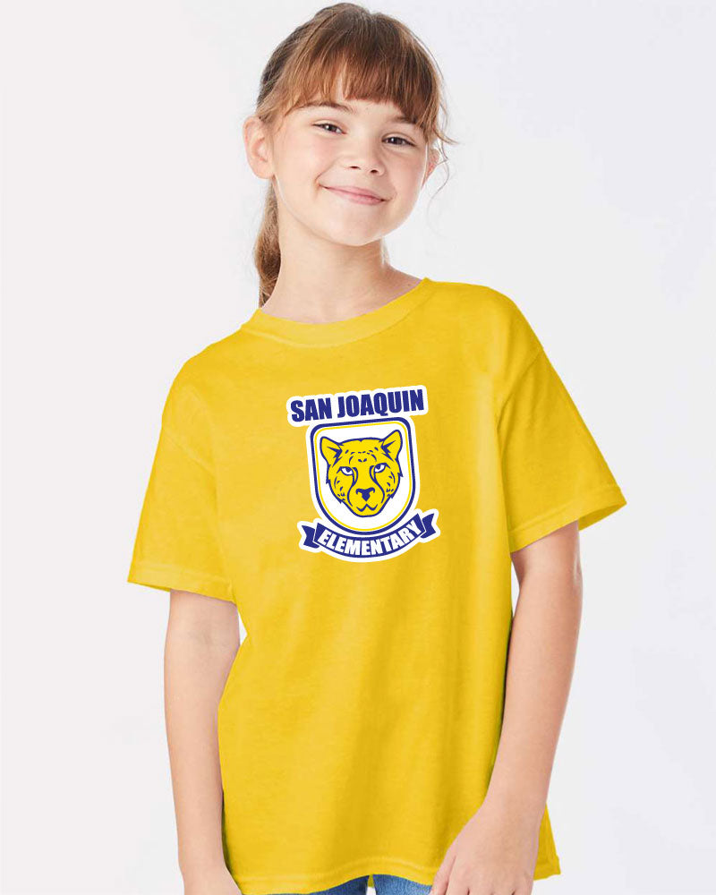 YOUTH-SJE Logo T-shirt Yellow