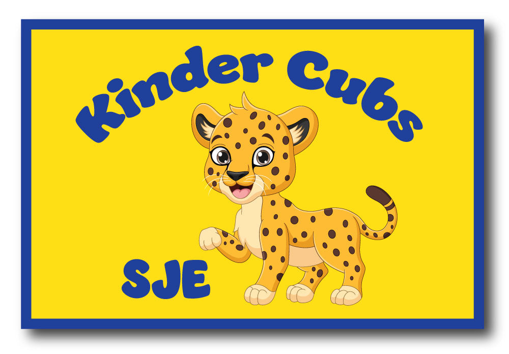Kinder Cubs Patch Yellow