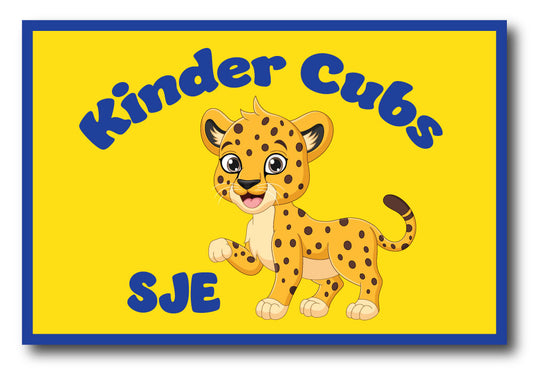 Kinder Cubs Patch Yellow