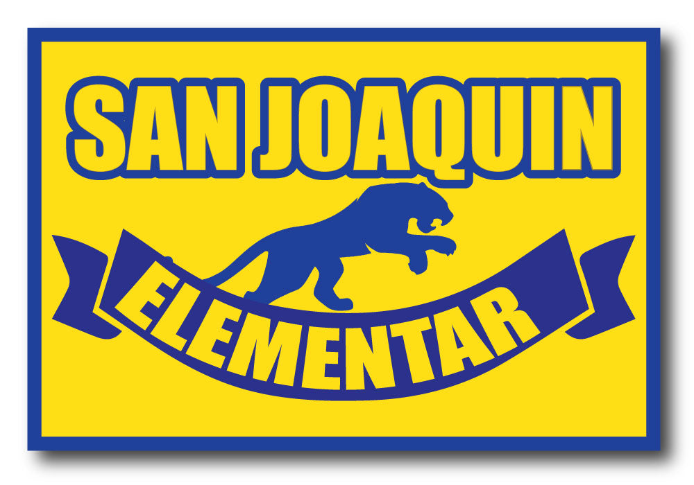 San Joaquin Elementary Patch-Yellow