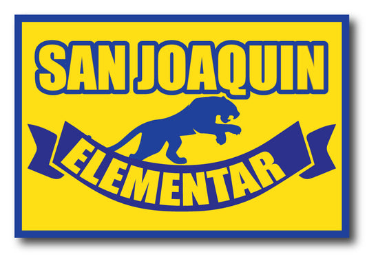 San Joaquin Elementary Patch-Yellow