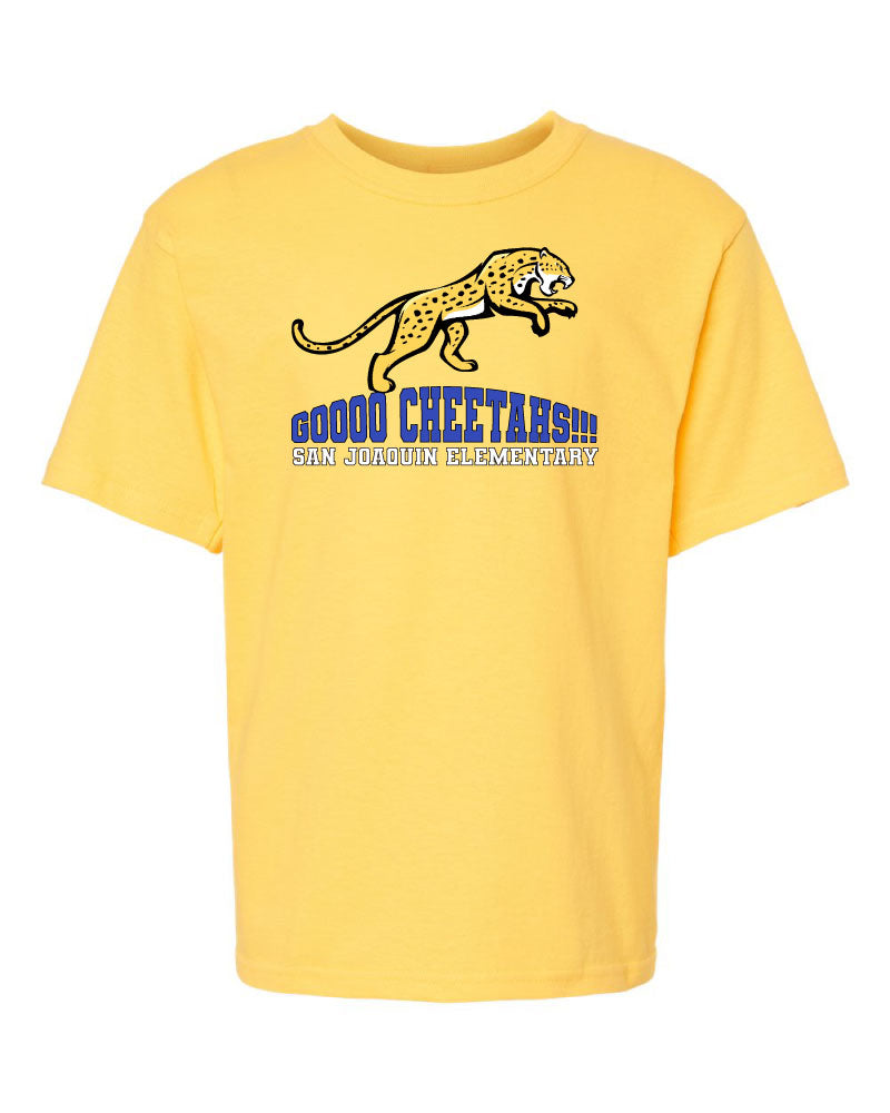 YOUTH-Goooo Cheetahs T-shirt Yellow